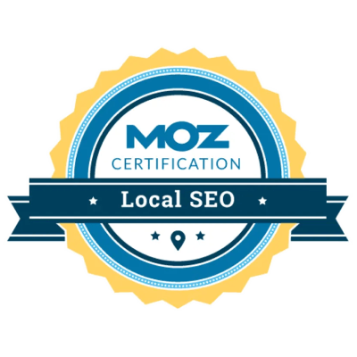 moz certification local seo badge