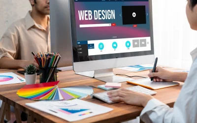 Website Design That Converts vs Looks Good Comparison of conversion focused website layout versus aesthetic only web design structure